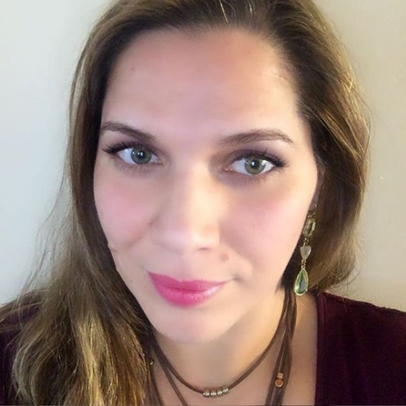 SALE! Tricolor Crystal Drop Statement Earrings - Picture 2 of 6